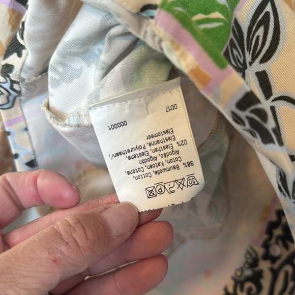 Betty Barclay Colorful Patchwork Jacket light weight size 38 / size 12 - Picture 10 of 10